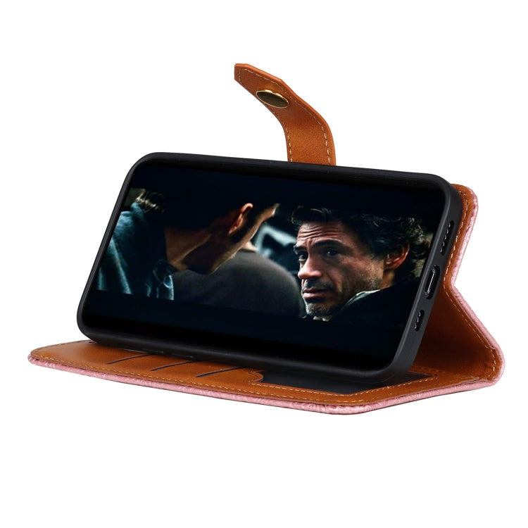 For Wiko View 4 / 4 Lite European Floral Embossed Copper Buckle Horizontal Flip PU Leather Case with Holder & Card Slots & Wallet & Photo Frame
