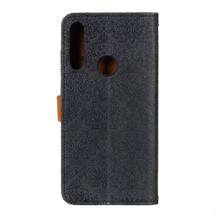 For Alcatel 1SE (2020) European Floral Embossed Copper Buckle Horizontal Flip PU Leather Case with Holder & Card Slots & Wallet & Photo Frame