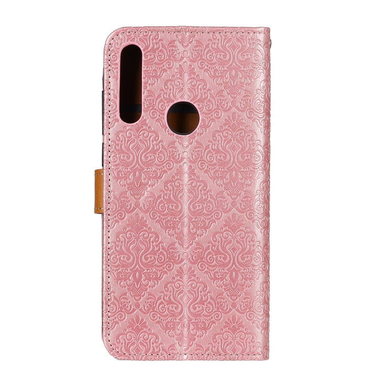 For Alcatel 1SE (2020) European Floral Embossed Copper Buckle Horizontal Flip PU Leather Case with Holder & Card Slots & Wallet & Photo Frame