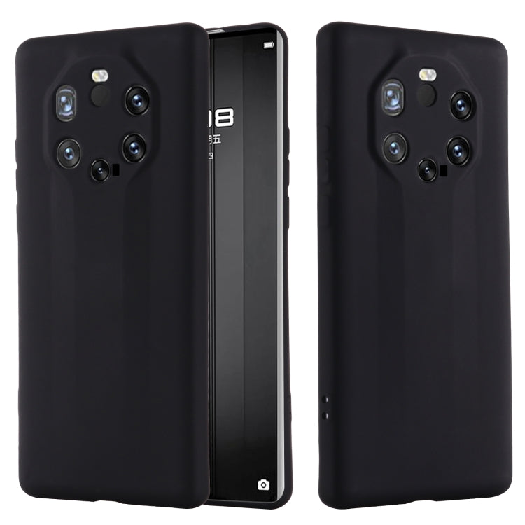 For Huawei Mate 40 RS Pure Color Liquid Silicone Shockproof Full Coverage Case