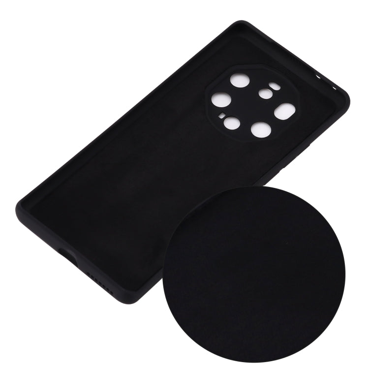 For Huawei Mate 40 RS Pure Color Liquid Silicone Shockproof Full Coverage Case