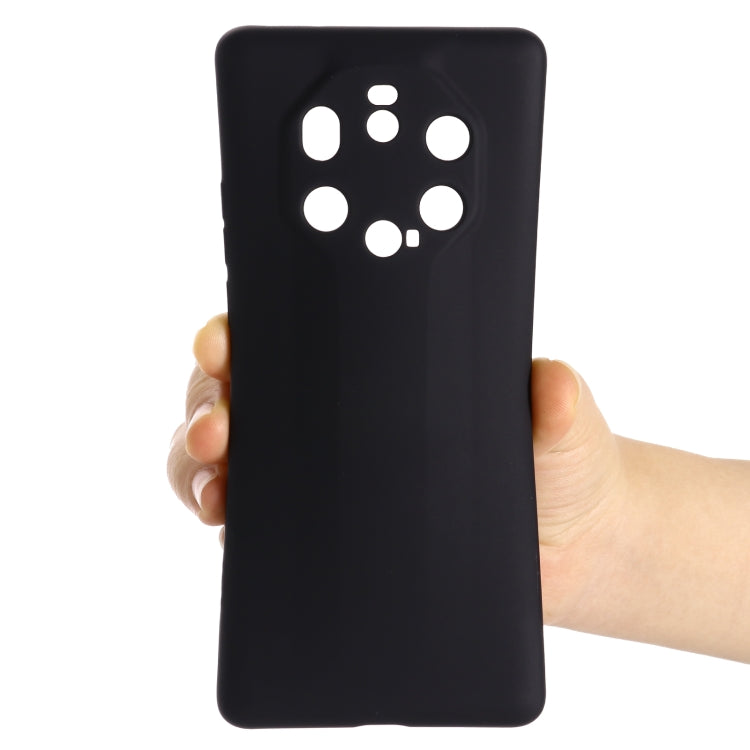 For Huawei Mate 40 RS Pure Color Liquid Silicone Shockproof Full Coverage Case