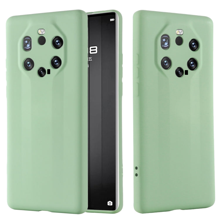 For Huawei Mate 40 RS Pure Color Liquid Silicone Shockproof Full Coverage Case