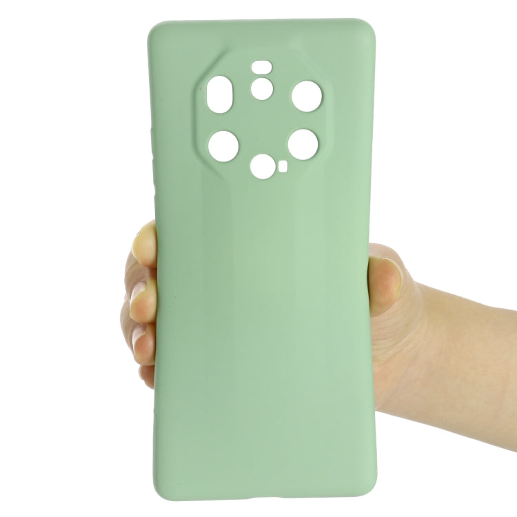 For Huawei Mate 40 RS Pure Color Liquid Silicone Shockproof Full Coverage Case