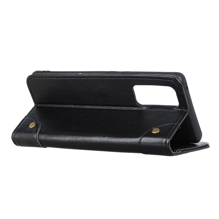 For OnePlus 9 Copper Buckle Nappa Texture Horizontal Flip Leather Case with Holder & Card Slots & Wallet