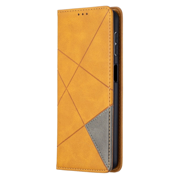 For Samsung Galaxy A32 5G Prismatic Invisible Magnetic Horizontal Flip Leather Case with Holder & Card Slots & Photo Frame
