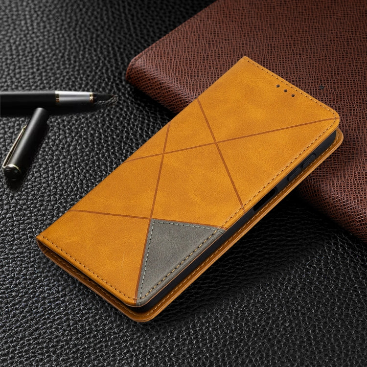 For Samsung Galaxy A32 5G Prismatic Invisible Magnetic Horizontal Flip Leather Case with Holder & Card Slots & Photo Frame