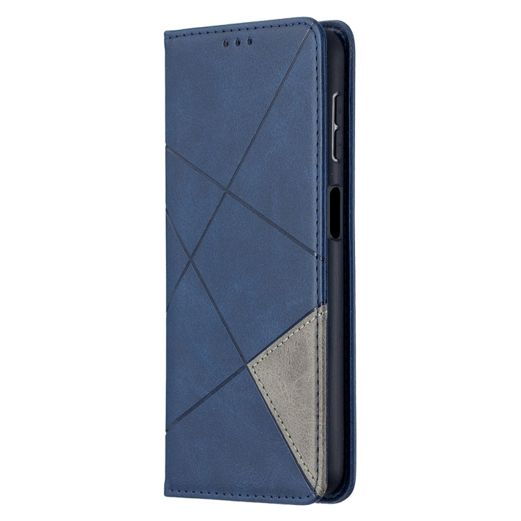 For Samsung Galaxy A32 5G Prismatic Invisible Magnetic Horizontal Flip Leather Case with Holder & Card Slots & Photo Frame
