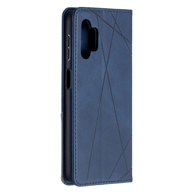 For Samsung Galaxy A32 5G Prismatic Invisible Magnetic Horizontal Flip Leather Case with Holder & Card Slots & Photo Frame