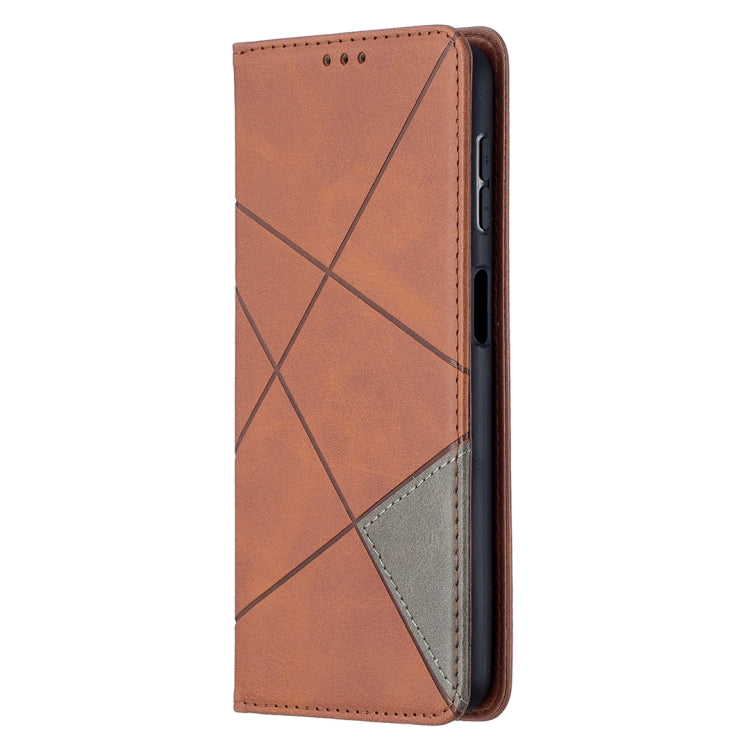 For Samsung Galaxy A32 5G Prismatic Invisible Magnetic Horizontal Flip Leather Case with Holder & Card Slots & Photo Frame