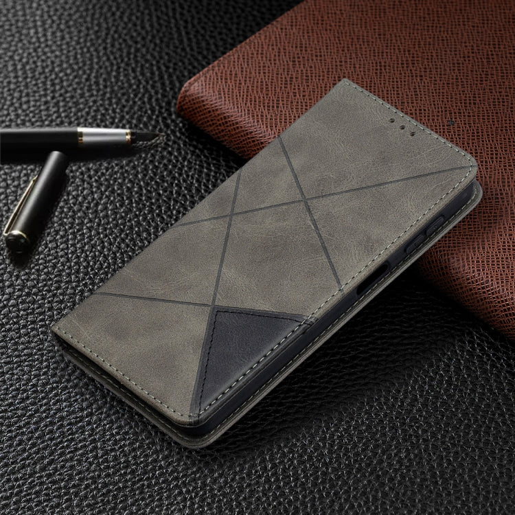 For Samsung Galaxy A32 5G Prismatic Invisible Magnetic Horizontal Flip Leather Case with Holder & Card Slots & Photo Frame