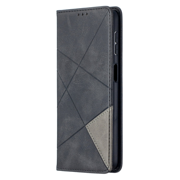 For Samsung Galaxy A32 5G Prismatic Invisible Magnetic Horizontal Flip Leather Case with Holder & Card Slots & Photo Frame