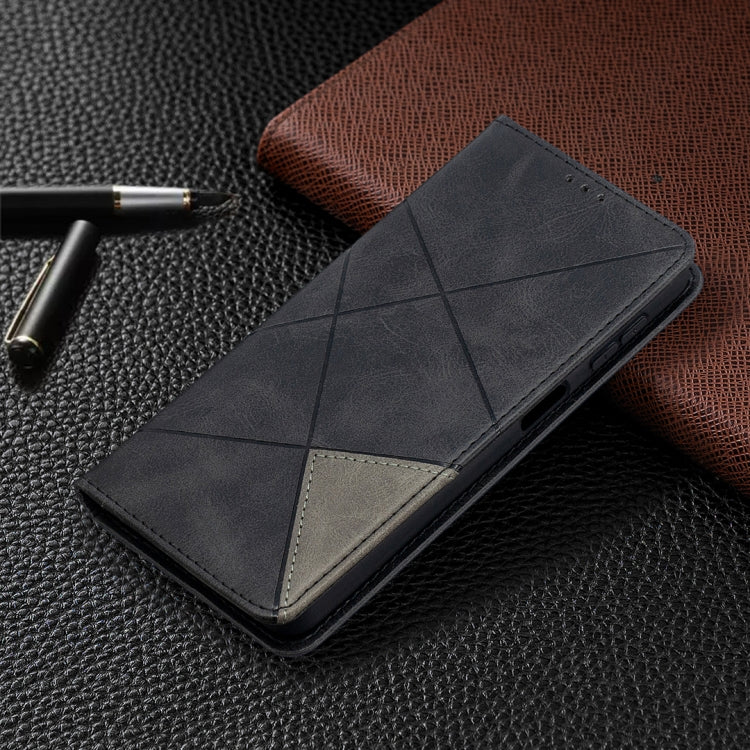 For Samsung Galaxy A32 5G Prismatic Invisible Magnetic Horizontal Flip Leather Case with Holder & Card Slots & Photo Frame