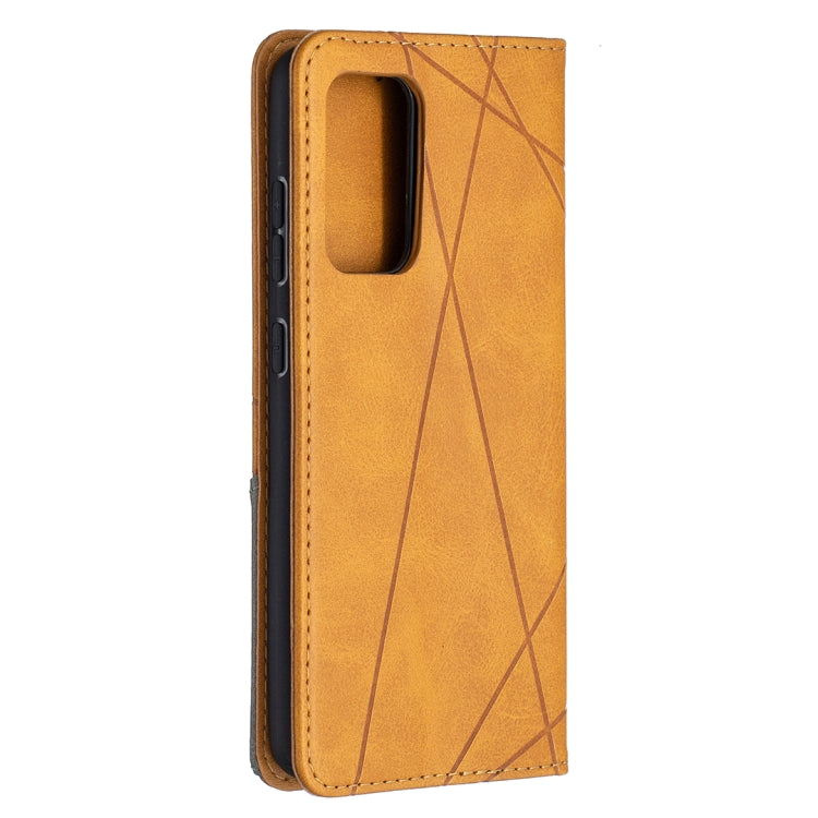 For Samsung Galaxy A52 5G / 4G Prismatic Invisible Magnetic Horizontal Flip Leather Case with Holder & Card Slots & Photo Frame
