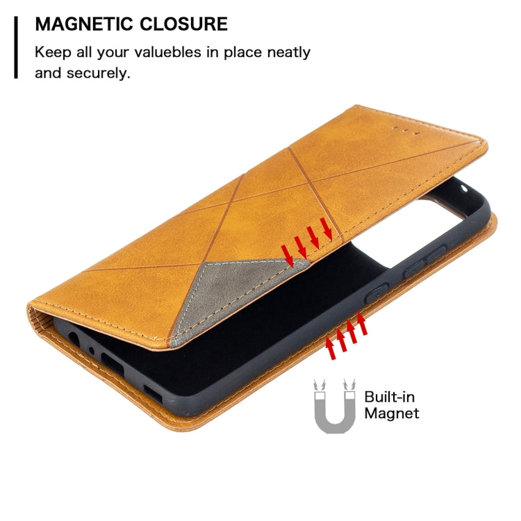 For Samsung Galaxy A52 5G / 4G Prismatic Invisible Magnetic Horizontal Flip Leather Case with Holder & Card Slots & Photo Frame