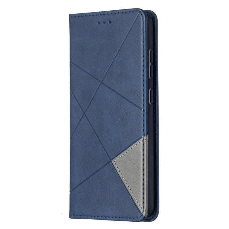 For Samsung Galaxy A52 5G / 4G Prismatic Invisible Magnetic Horizontal Flip Leather Case with Holder & Card Slots & Photo Frame