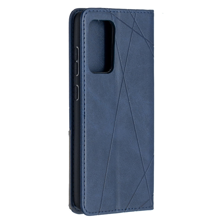 For Samsung Galaxy A52 5G / 4G Prismatic Invisible Magnetic Horizontal Flip Leather Case with Holder & Card Slots & Photo Frame