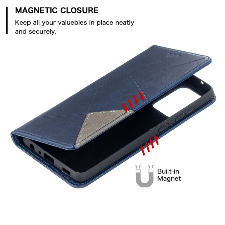 For Samsung Galaxy A52 5G / 4G Prismatic Invisible Magnetic Horizontal Flip Leather Case with Holder & Card Slots & Photo Frame