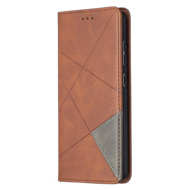 For Samsung Galaxy A52 5G / 4G Prismatic Invisible Magnetic Horizontal Flip Leather Case with Holder & Card Slots & Photo Frame