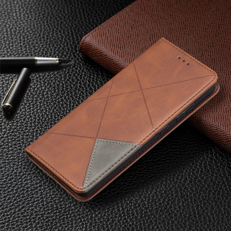 For Samsung Galaxy A52 5G / 4G Prismatic Invisible Magnetic Horizontal Flip Leather Case with Holder & Card Slots & Photo Frame