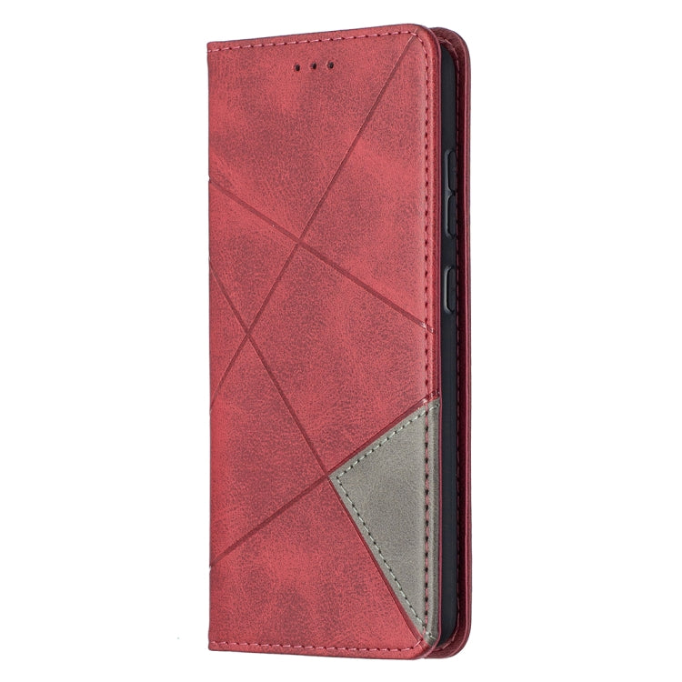 For Samsung Galaxy A52 5G / 4G Prismatic Invisible Magnetic Horizontal Flip Leather Case with Holder & Card Slots & Photo Frame