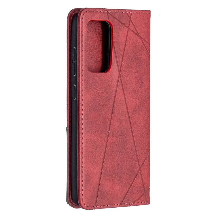 For Samsung Galaxy A52 5G / 4G Prismatic Invisible Magnetic Horizontal Flip Leather Case with Holder & Card Slots & Photo Frame