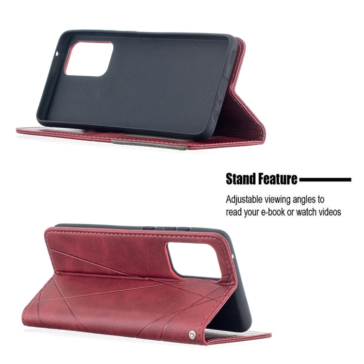 For Samsung Galaxy A52 5G / 4G Prismatic Invisible Magnetic Horizontal Flip Leather Case with Holder & Card Slots & Photo Frame