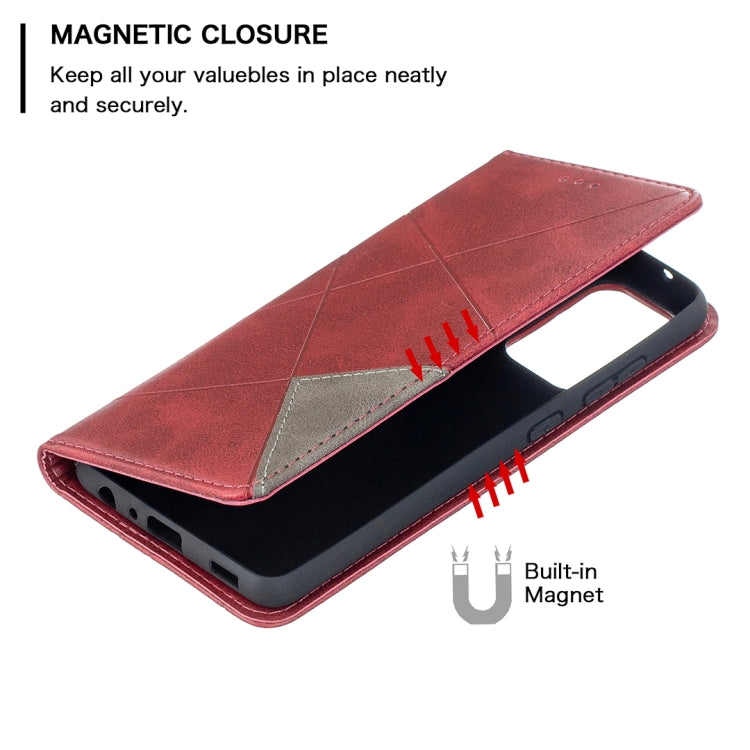 For Samsung Galaxy A52 5G / 4G Prismatic Invisible Magnetic Horizontal Flip Leather Case with Holder & Card Slots & Photo Frame