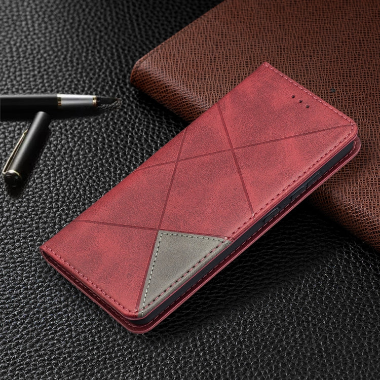 For Samsung Galaxy A52 5G / 4G Prismatic Invisible Magnetic Horizontal Flip Leather Case with Holder & Card Slots & Photo Frame