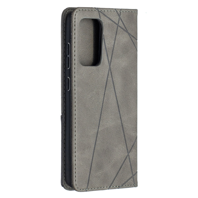 For Samsung Galaxy A52 5G / 4G Prismatic Invisible Magnetic Horizontal Flip Leather Case with Holder & Card Slots & Photo Frame