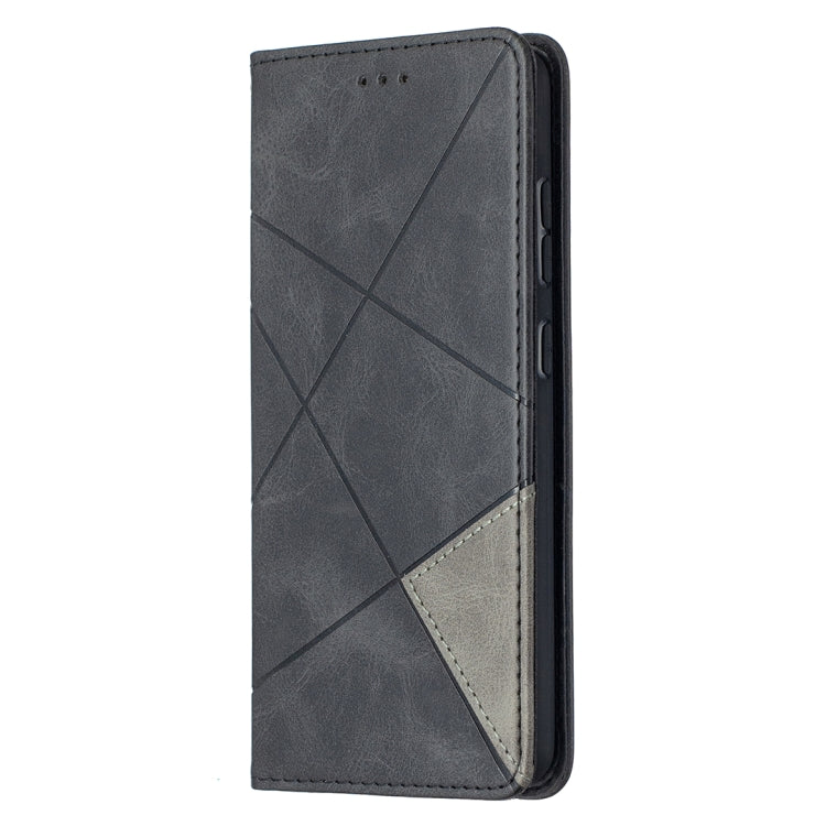 For Samsung Galaxy A52 5G / 4G Prismatic Invisible Magnetic Horizontal Flip Leather Case with Holder & Card Slots & Photo Frame