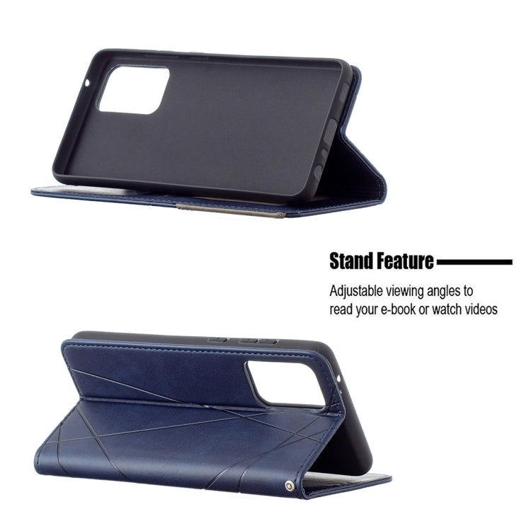 For Samsung Galaxy A72 5G / 4G Prismatic Invisible Magnetic Horizontal Flip Leather Case with Holder & Card Slots & Photo Frame