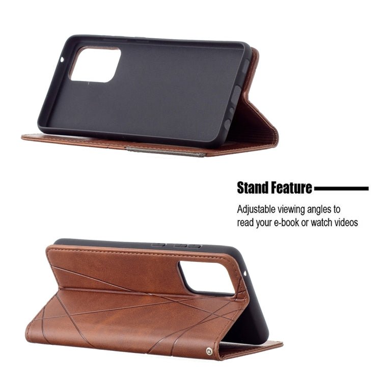 For Samsung Galaxy A72 5G / 4G Prismatic Invisible Magnetic Horizontal Flip Leather Case with Holder & Card Slots & Photo Frame