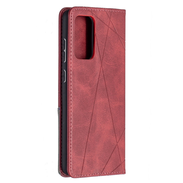 For Samsung Galaxy A72 5G / 4G Prismatic Invisible Magnetic Horizontal Flip Leather Case with Holder & Card Slots & Photo Frame
