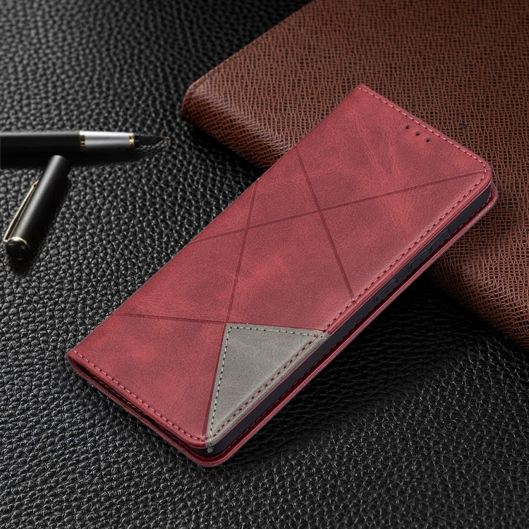 For Samsung Galaxy A72 5G / 4G Prismatic Invisible Magnetic Horizontal Flip Leather Case with Holder & Card Slots & Photo Frame