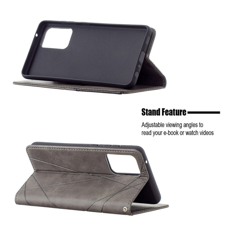 For Samsung Galaxy A72 5G / 4G Prismatic Invisible Magnetic Horizontal Flip Leather Case with Holder & Card Slots & Photo Frame