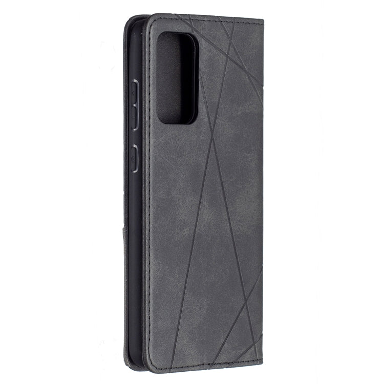 For Samsung Galaxy A72 5G / 4G Prismatic Invisible Magnetic Horizontal Flip Leather Case with Holder & Card Slots & Photo Frame