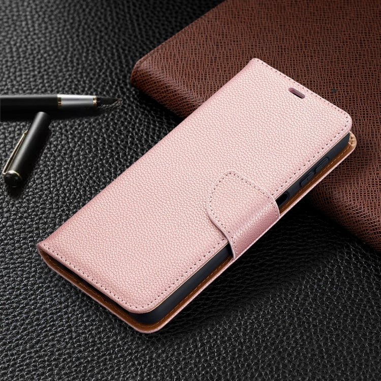 For Samsung Galaxy A32 5G Litchi Texture Pure Color Horizontal Flip PU Leather Case with Holder & Card Slots & Wallet & Lanyard