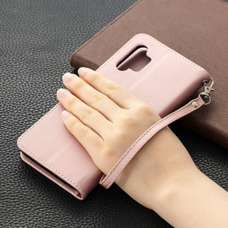 For Samsung Galaxy A32 5G Litchi Texture Pure Color Horizontal Flip PU Leather Case with Holder & Card Slots & Wallet & Lanyard