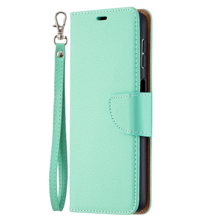 For Samsung Galaxy A32 5G Litchi Texture Pure Color Horizontal Flip PU Leather Case with Holder & Card Slots & Wallet & Lanyard