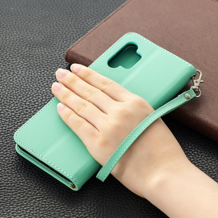 For Samsung Galaxy A32 5G Litchi Texture Pure Color Horizontal Flip PU Leather Case with Holder & Card Slots & Wallet & Lanyard