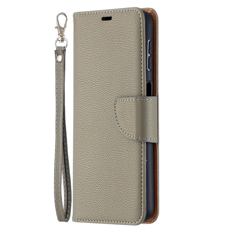 For Samsung Galaxy A32 5G Litchi Texture Pure Color Horizontal Flip PU Leather Case with Holder & Card Slots & Wallet & Lanyard