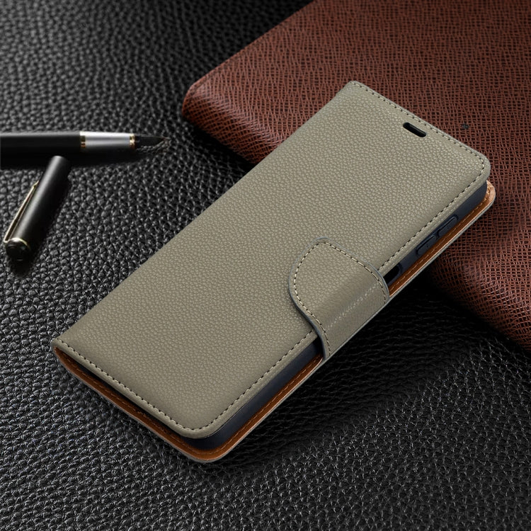 For Samsung Galaxy A32 5G Litchi Texture Pure Color Horizontal Flip PU Leather Case with Holder & Card Slots & Wallet & Lanyard