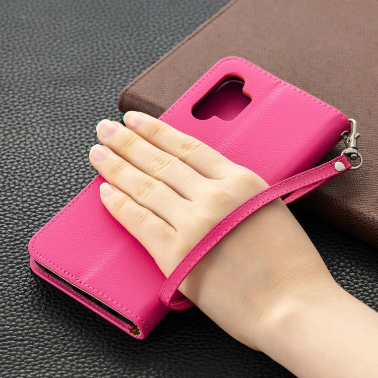 For Samsung Galaxy A32 5G Litchi Texture Pure Color Horizontal Flip PU Leather Case with Holder & Card Slots & Wallet & Lanyard