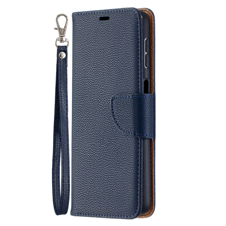 For Samsung Galaxy A32 5G Litchi Texture Pure Color Horizontal Flip PU Leather Case with Holder & Card Slots & Wallet & Lanyard