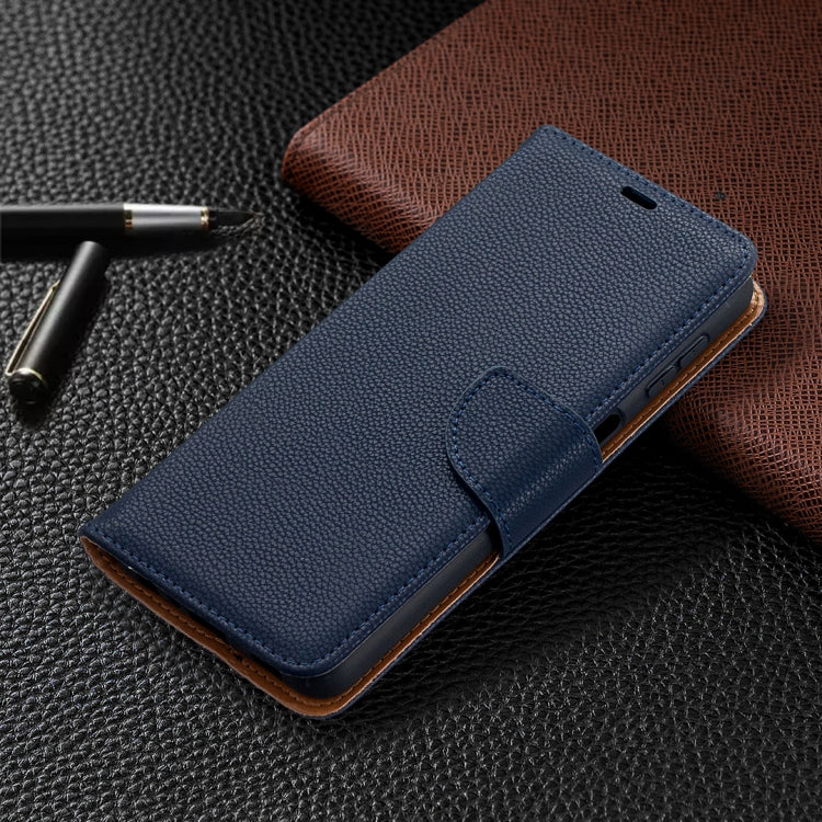 For Samsung Galaxy A32 5G Litchi Texture Pure Color Horizontal Flip PU Leather Case with Holder & Card Slots & Wallet & Lanyard