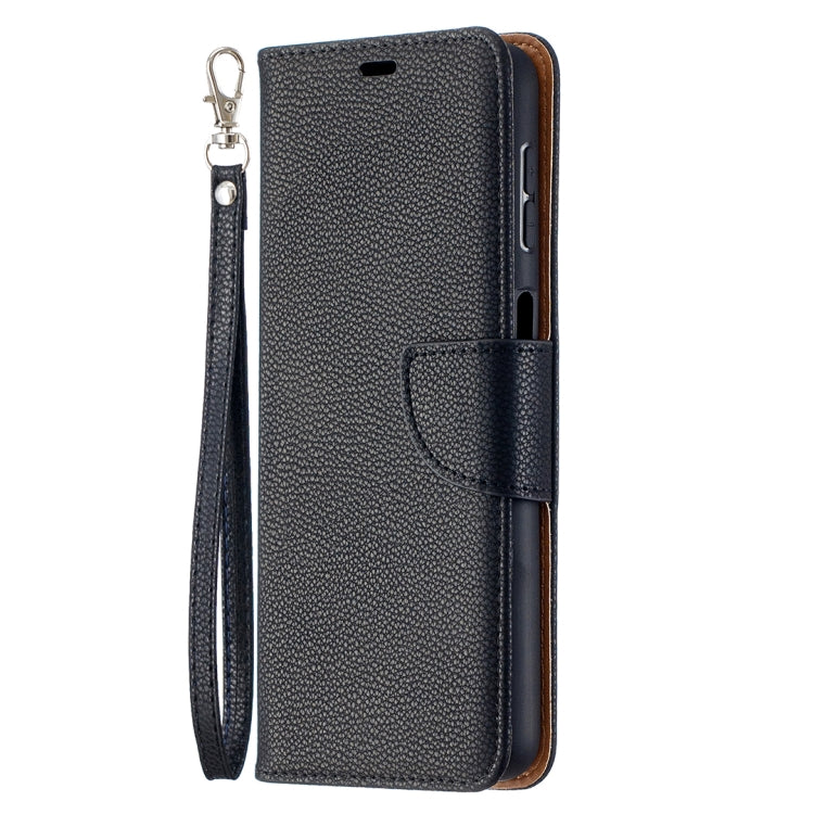For Samsung Galaxy A32 5G Litchi Texture Pure Color Horizontal Flip PU Leather Case with Holder & Card Slots & Wallet & Lanyard