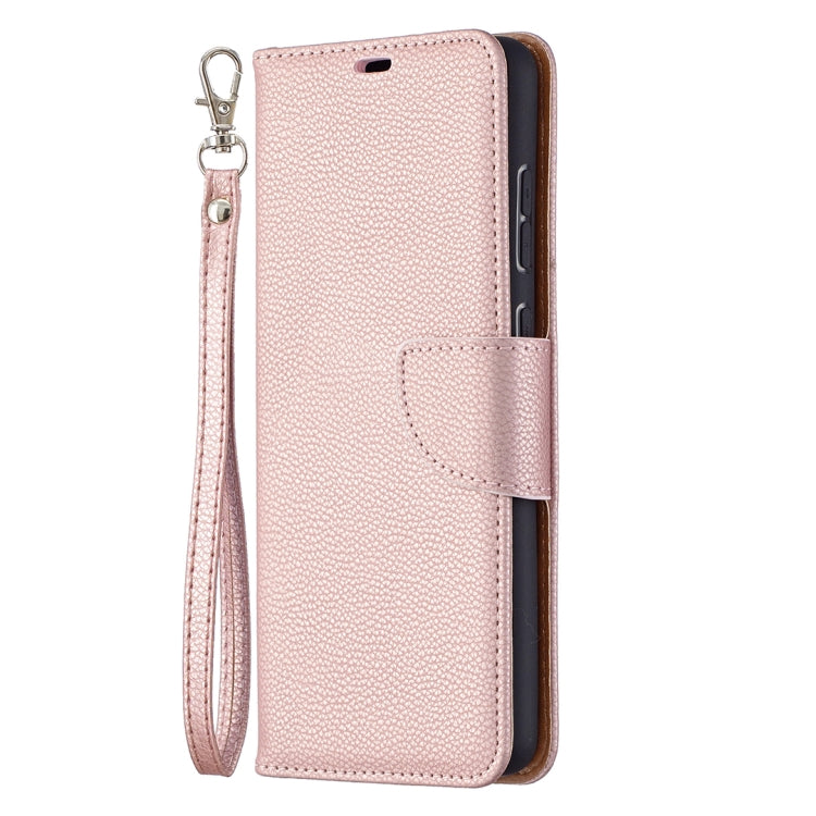 For Samsung Galaxy A72 5G Litchi Texture Pure Color Horizontal Flip PU Leather Case with Holder & Card Slots & Wallet & Lanyard