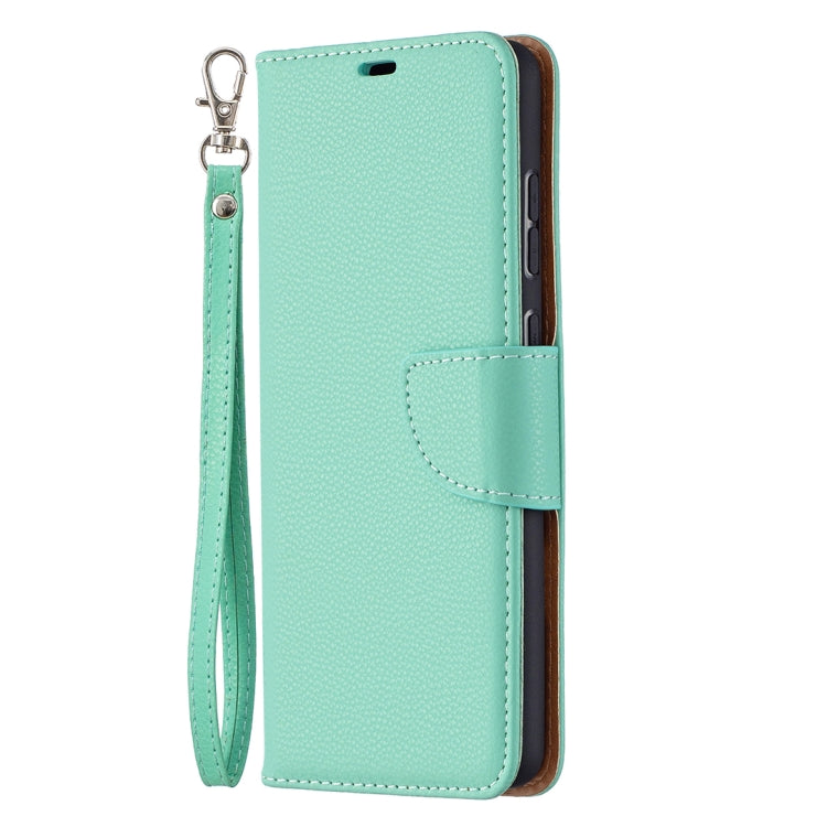 For Samsung Galaxy A72 5G Litchi Texture Pure Color Horizontal Flip PU Leather Case with Holder & Card Slots & Wallet & Lanyard