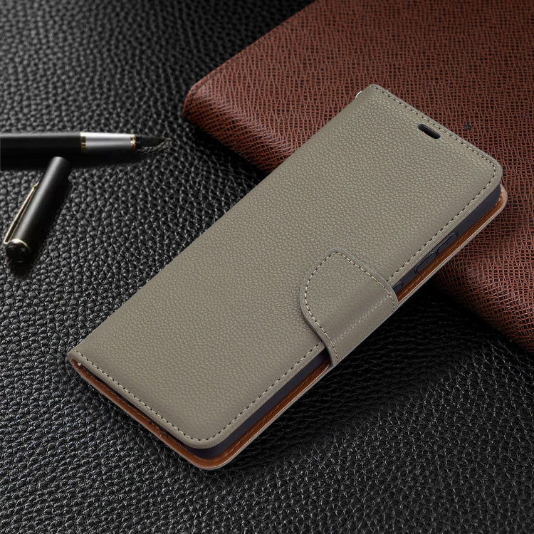 For Samsung Galaxy A72 5G Litchi Texture Pure Color Horizontal Flip PU Leather Case with Holder & Card Slots & Wallet & Lanyard